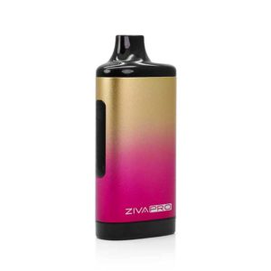 Yocan Ziva Pro Battery Yellow Pink Gradient Angle